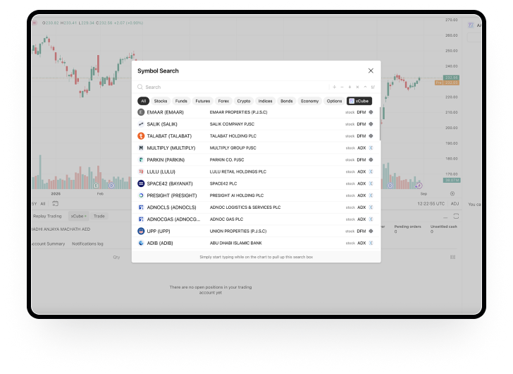 Advanced Trading|with TradingView|& xCube