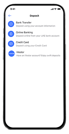 Fund your account